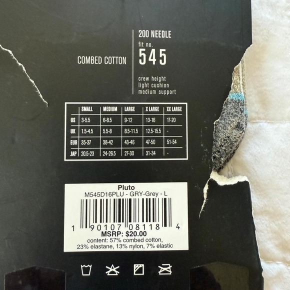 1 PAIR Stance Socks x Disney Pluto Socks Size Large (9-12) Brand‎ New - Picture 3 of 3